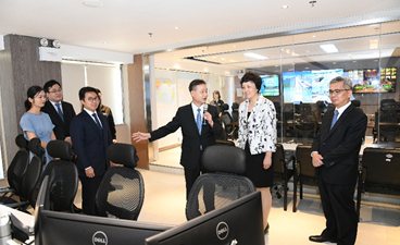 清华大学党委书记陈旭一行会见澳门民防行动中心 清华大学党委书记陈旭一行会见澳门民防行动中心